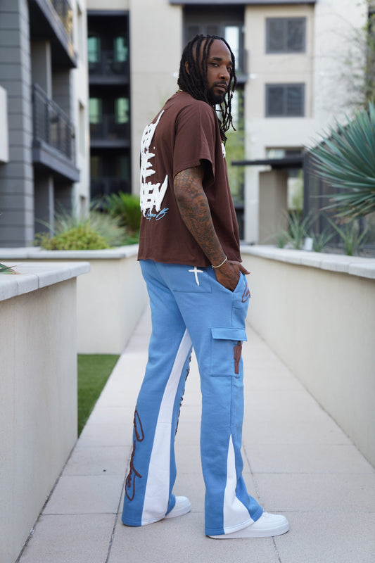 Few Are Chosen Flared Track Pants