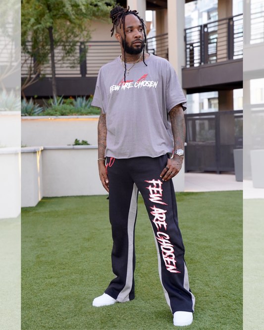 Few Are Chosen Flared Track Pants