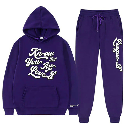 "Know That You Are Loved” Purple