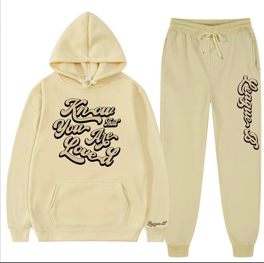 “Know That You Are Loved” Cream Set