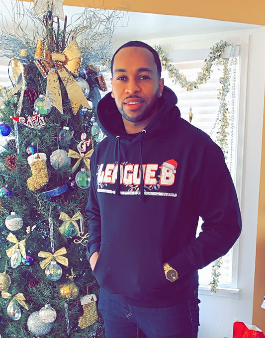 League B Holiday Hoodie (Black)