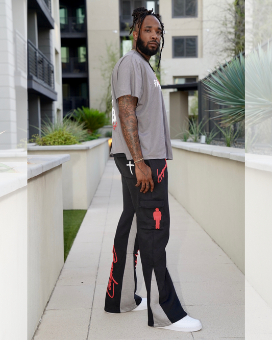 Few Are Chosen Flared Track Pants