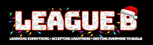 League B Holiday Hoodie (Black)